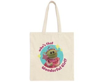 Wonderful Girl Canvas Tote Bag