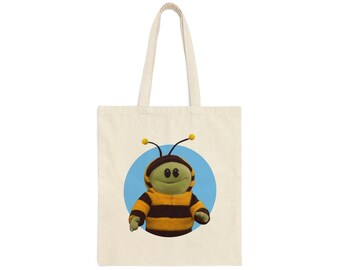 Mona Bee Canvas Tote Bag