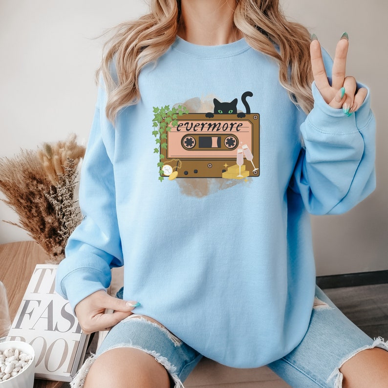 Evermore Album Swiftie Taylor Swift Sweatshirt Evermore - Etsy