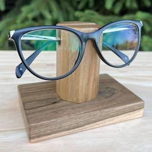 Glass Stand for Eyeglasses - Desktop Eyewear Holder & Organizer, Stylish Display Platform, Perfect Gift for Glasses Lovers