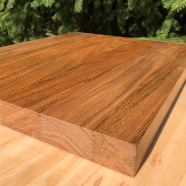 Panel de madera de nogal a medida: tabla maciza de nogal hecha por encargo / tablón de madera dura / tabla de cortar o tablero de mesa de nogal a medida