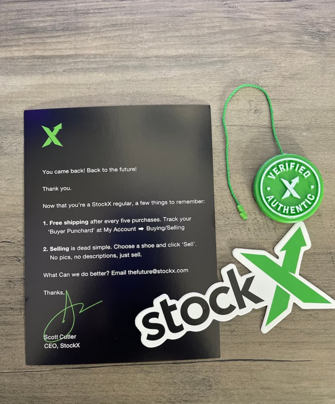 Stockx Sneaker Set Tag Sticker Card NFC Scan Etsy
