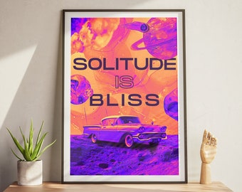 TAME IMPALA POSTER ~ Bliss ~ Digital Download Tame Impala Printable Wall Art