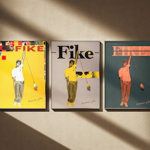DOMINIC FIKE 3 Album Poster PACK voor slaapkamer Dominic fike poster kunst poster kunst muur print cool