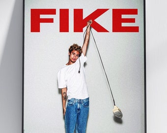 DOMINIC FIKE Poster Color Kleur poster Posters voor slaapkamer Dominic fike poster kunst poster kunst muur coole print coole