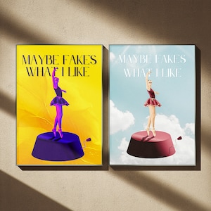 TAME IMPALA POSTER ~ Dual Set ~ Digital Downloads Tame Impala Printable Wall Art