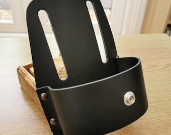 Ghostbusters ii 2 real leather belt gizmo holster holder prop replica cosplay