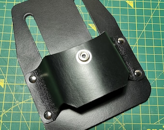 Ghostbusters 1 real leather belt gizmo holster holder prop replica cosplay