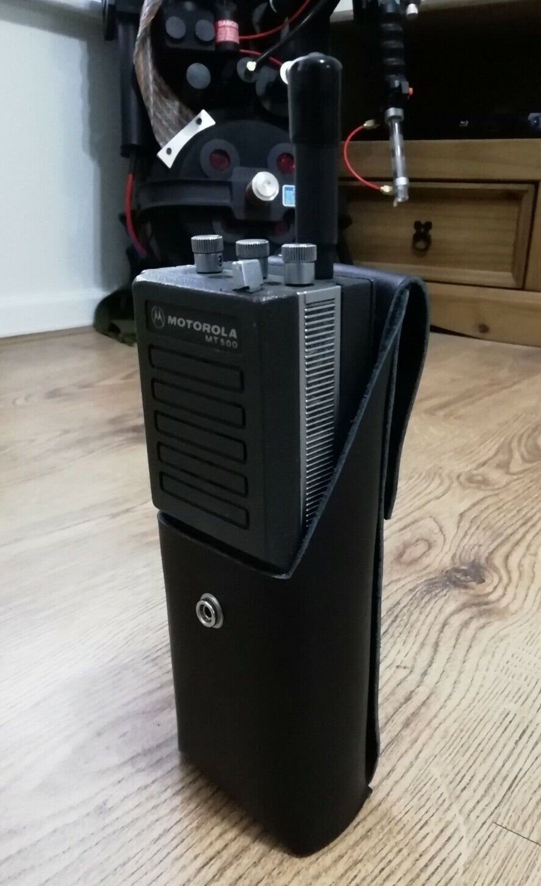 Ghostbusters Walkie Talkie Motorola Mt500 Radio Leather Etsy UK