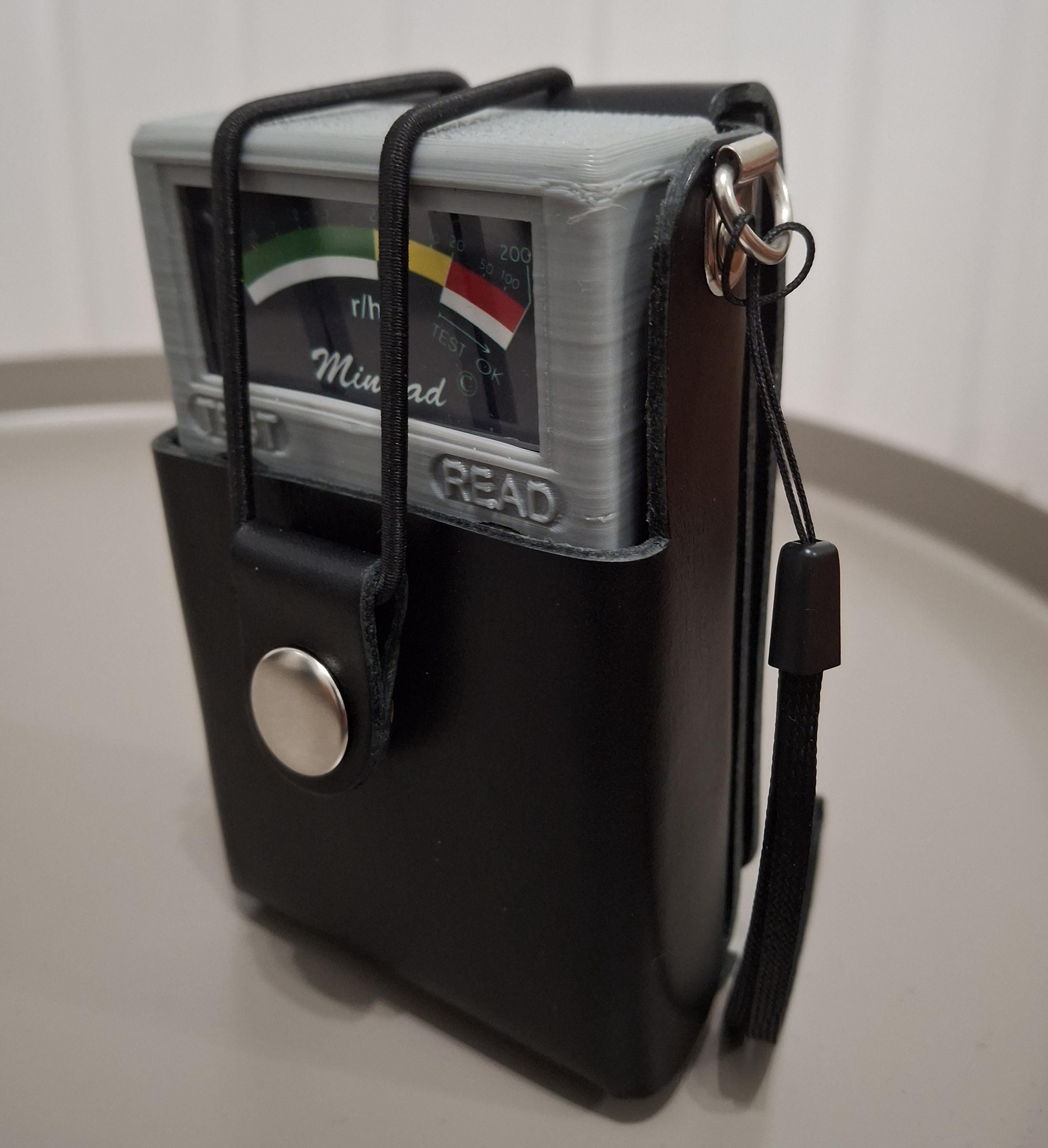 Ghostbusters Minirad / Radiacmeter IM_179 Leather Holsters. Two