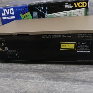 JVC xl-MV505GD 3 disc karaoke Vcd cd player changer player cd Near perfect image 6