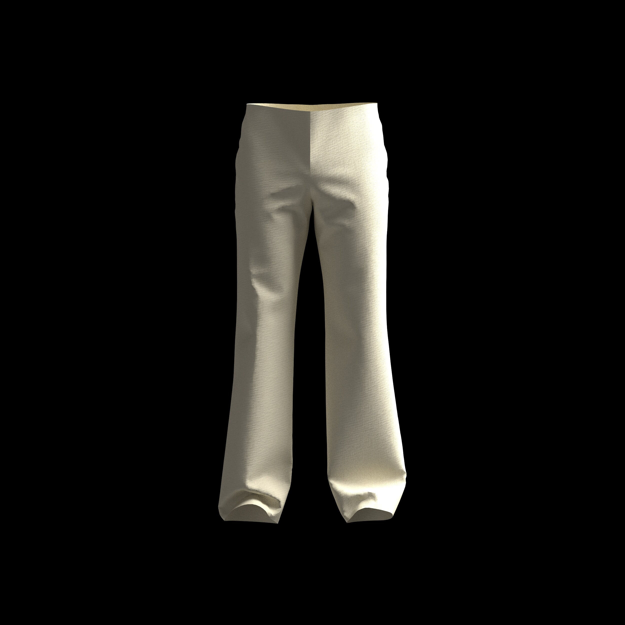 Men's Pants Sloper Size 40 - 3D Garment CLO3D Marvelous