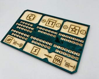 Terraforming Mars Player Gameboard Dashboard Laser cut