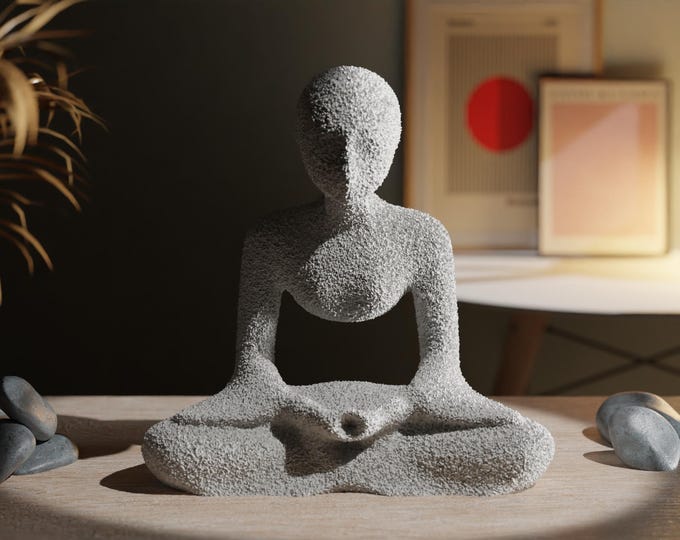 NObody: Monk - Sculpture in Mid-Air