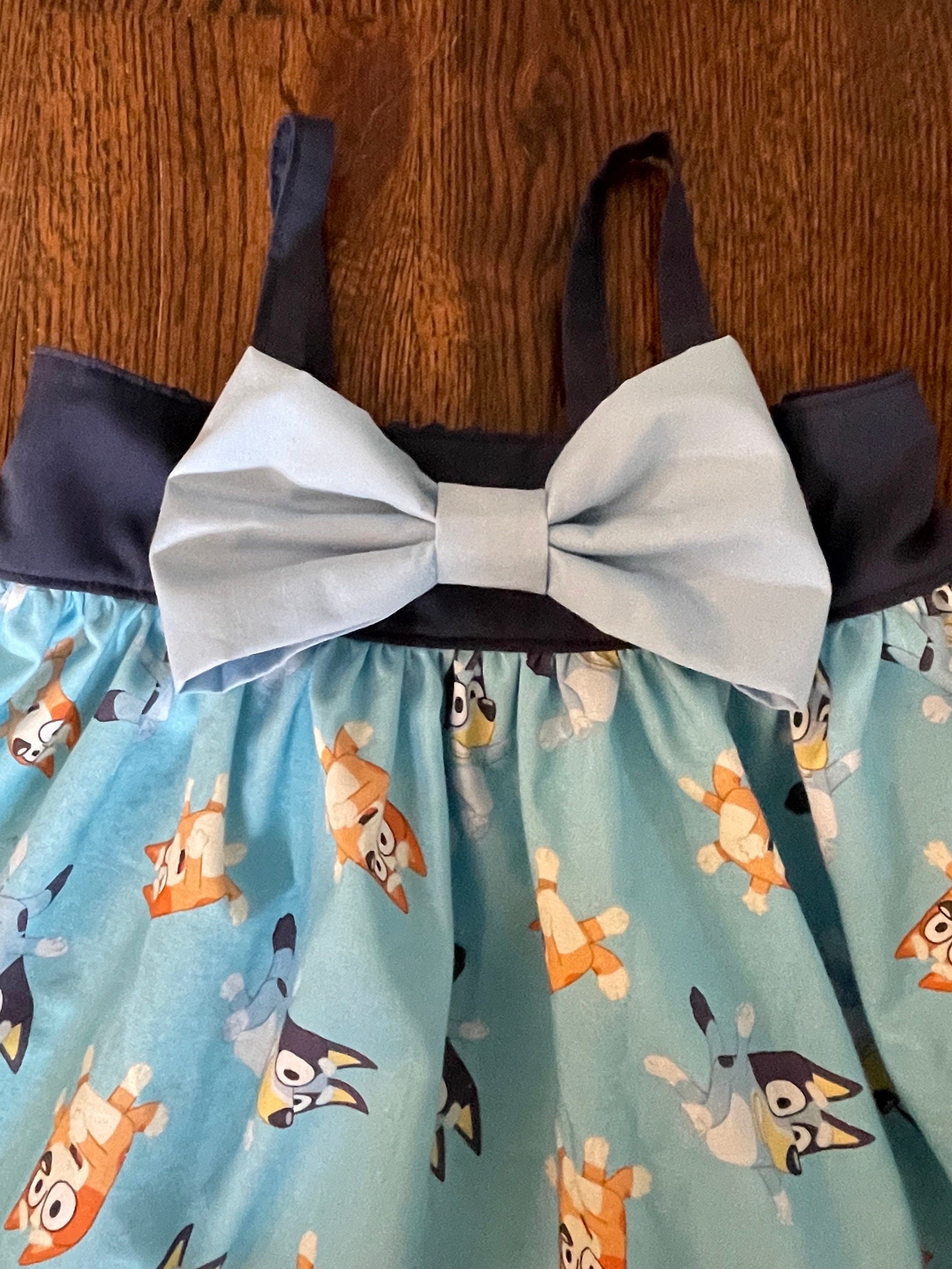 Fishy Time Blue Bungee Dress main image 0