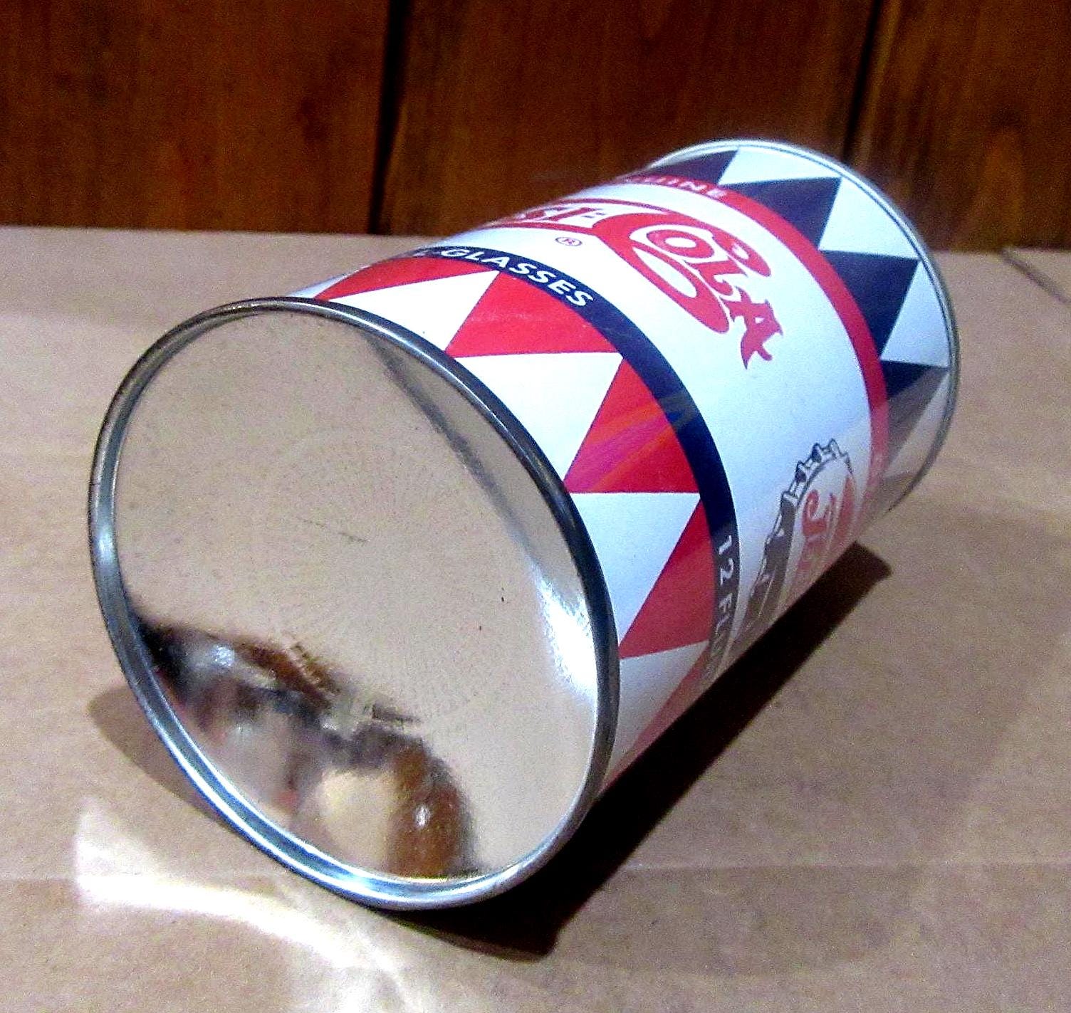 1950年代のペプシコーラ缶レプリカ、コーントップソーダ、紙ラベル