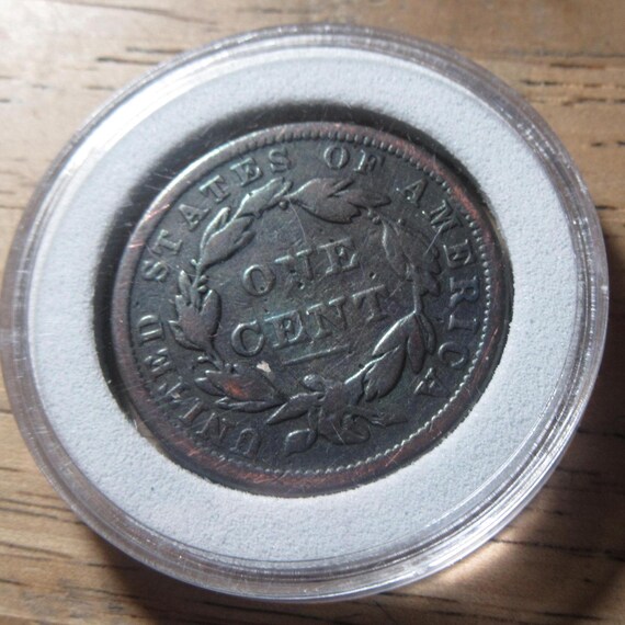 コロネットヘッドラージ セント銅貨　1838 コロネットヘッドラージ セント銅貨 1838 1838 コロネットヘッド