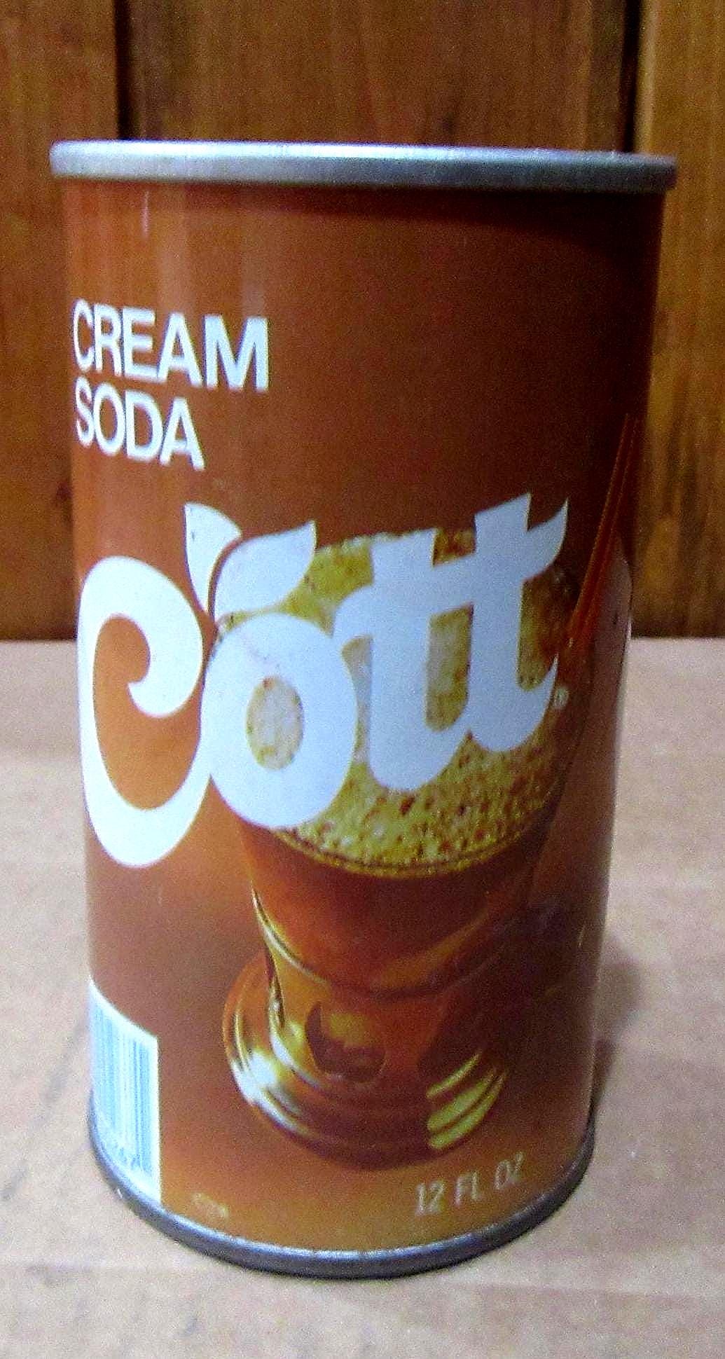 1976 Cott Cream Soda Can: Vintage Steel Pull Tab, Columbus Ohio - Etsy