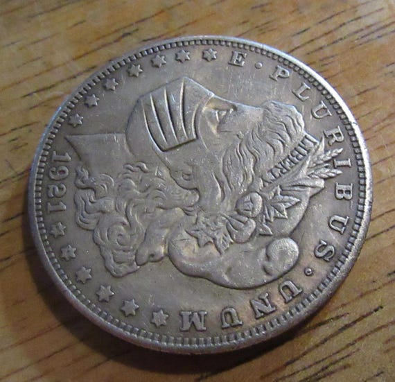 1921年 モルガン・ダラー・スタイル ホーボー・ニッケルコイン