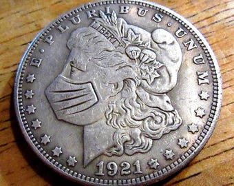 1921年 モルガン・ダラー・スタイル ホーボー・ニッケルコイン