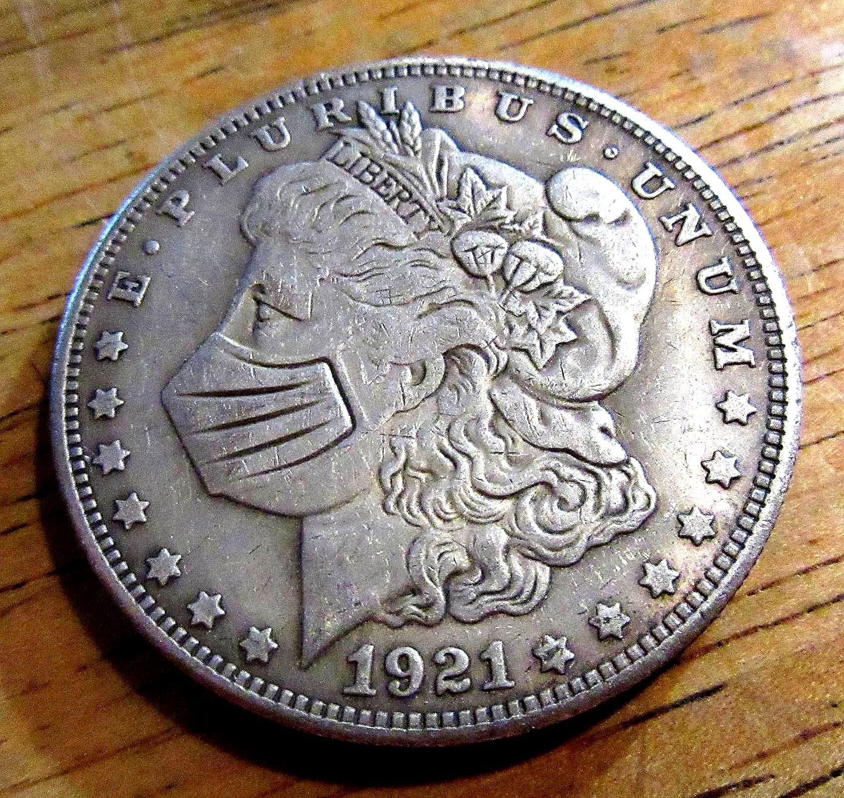1921年 モルガン・ダラー・スタイル ホーボー・ニッケルコイン