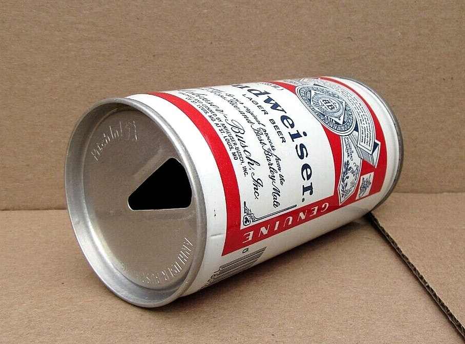 1970年代のヴィンテージ バドワイザー ラガービール缶：12液量オンスの