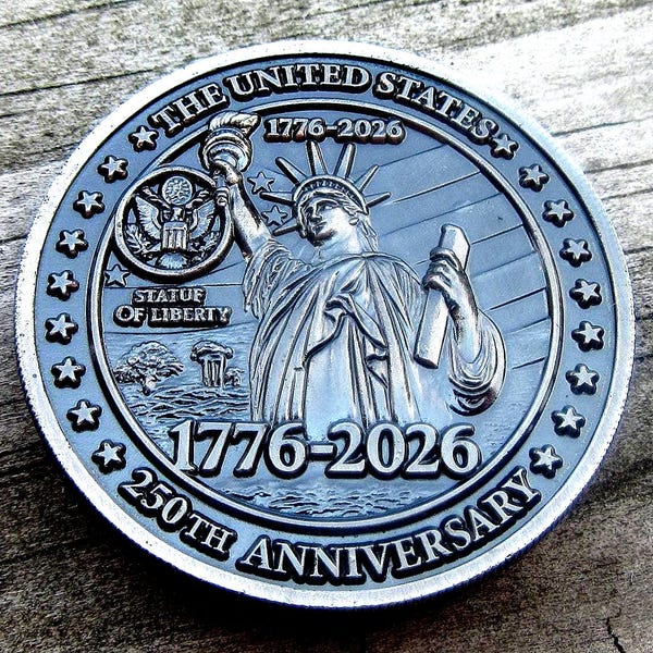 250th Anniversary Commemorative Coin: 1776-2026 USA Hobo Nickel, Made in USA