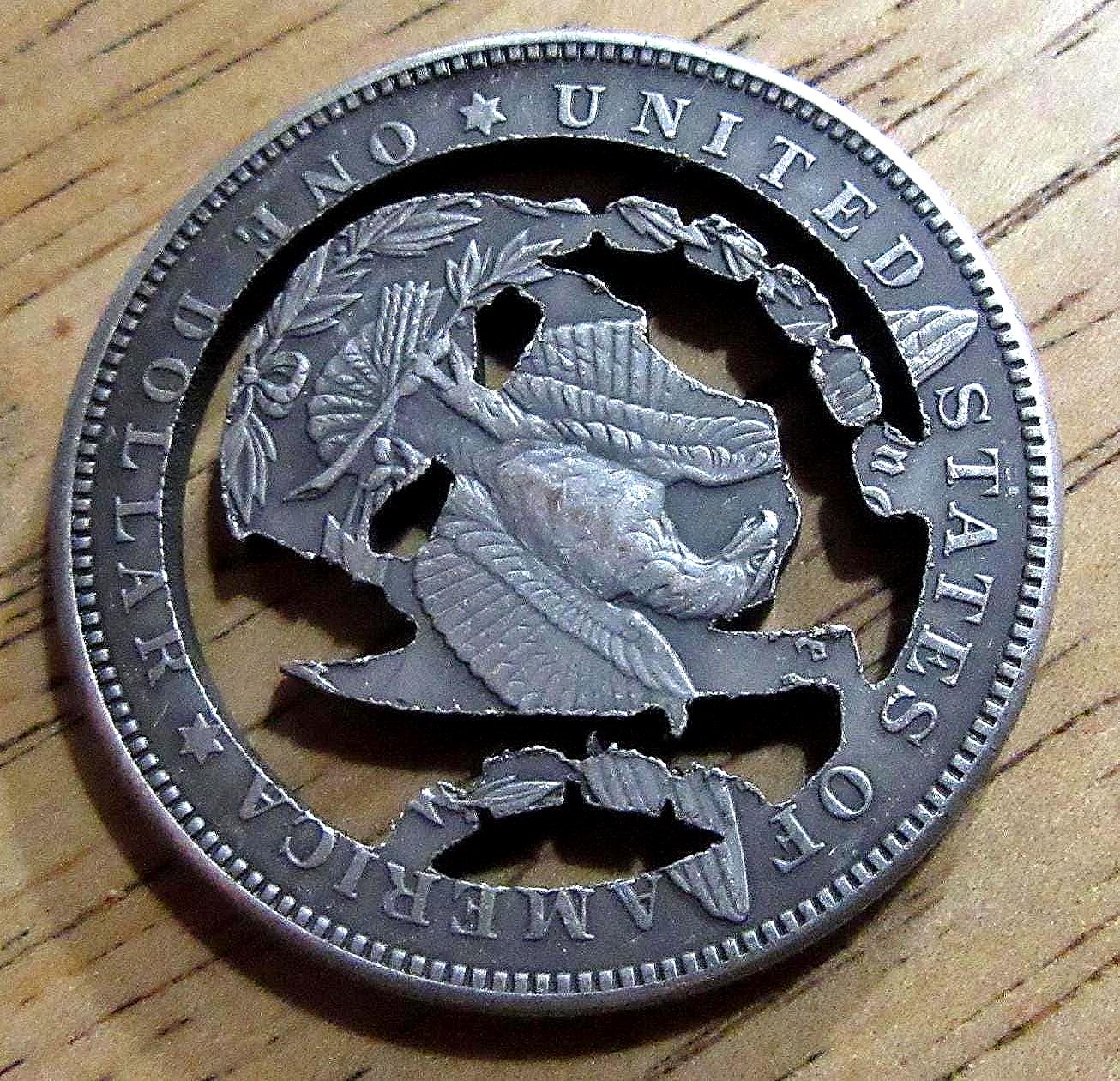YunBest Morgan US Dollars – Pièce Hobo Nickel Collection 1964 – Dollar Américain Ancien Original En Laiton Plaqué Argent – Souvenir Unique