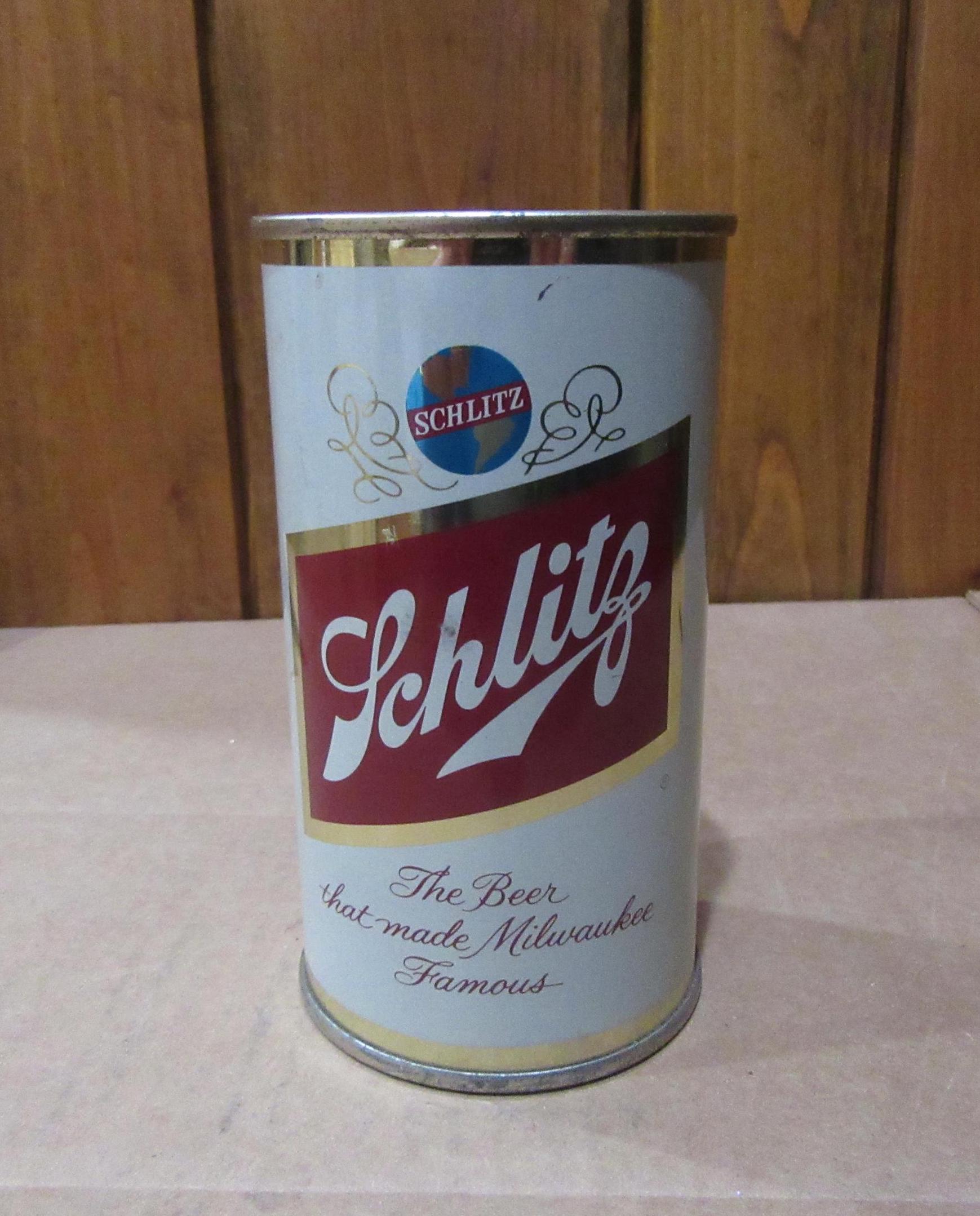 Clean 1960 Schlitz the Beer That Made Milwaukee Famous 12ozs