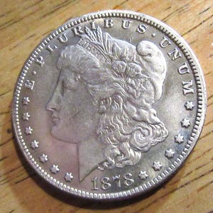Error 2 Faces Both Sides no Eagle back Tail 1878/1879 U.S. Morgan Dollar Style Coin - Hobo Nickel Coin - Collectible Art Coin - Novelty Coin