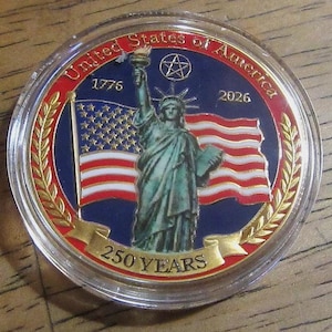 1776-2026, 250TH Anniversary U.S.A. Commemorative Challenge Hobo