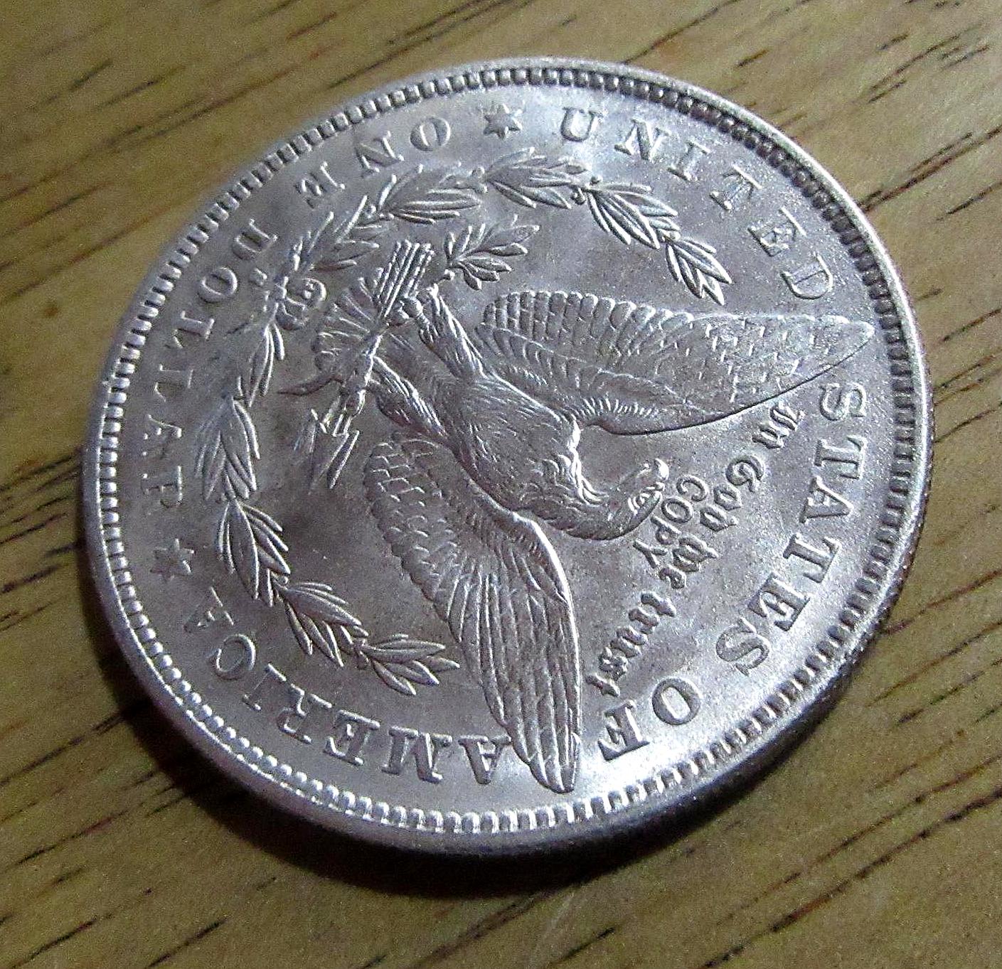 1938 Liberty Sexy Lady With A Gun - U.S. Morgan Dollar Style