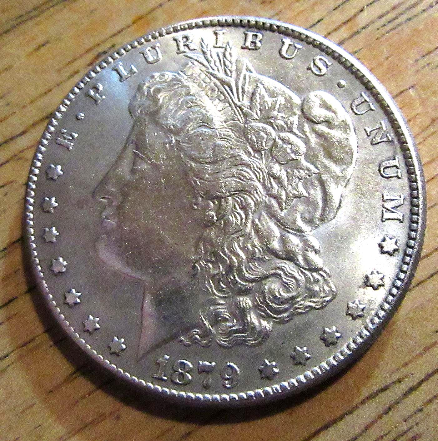 1879年米国モルガン・ダラー様式レプリカコイン：両面ホーボーニッケル