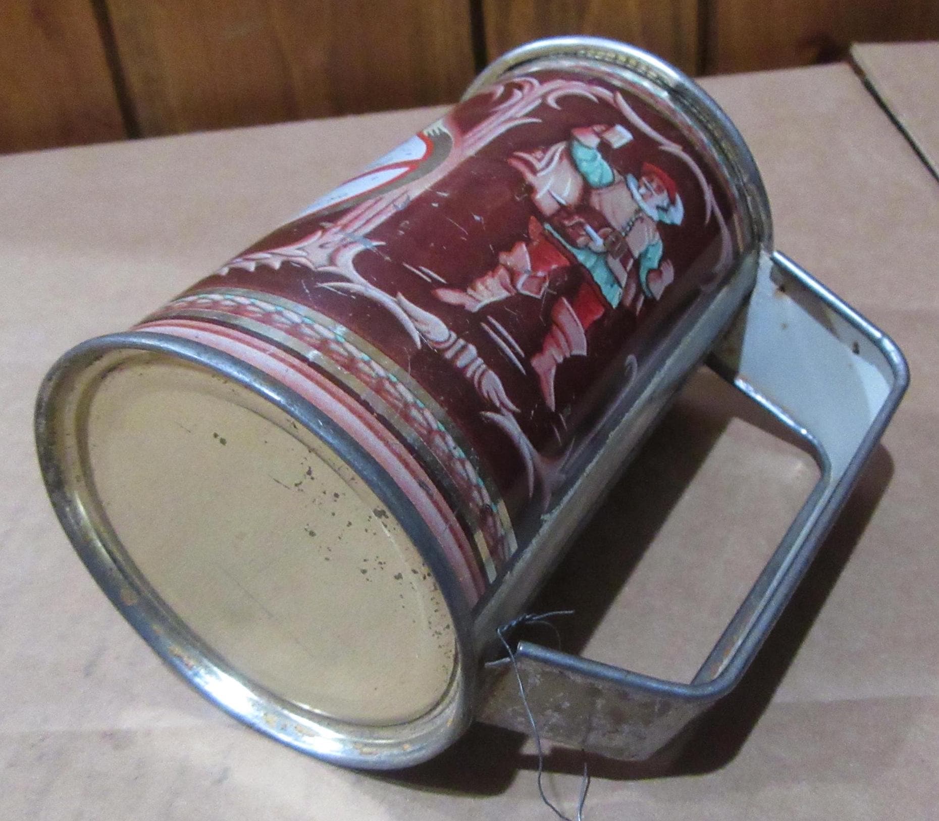 ヴィンテージ 1940年代 ファルスタッフ コーントップ ビール缶マグ 