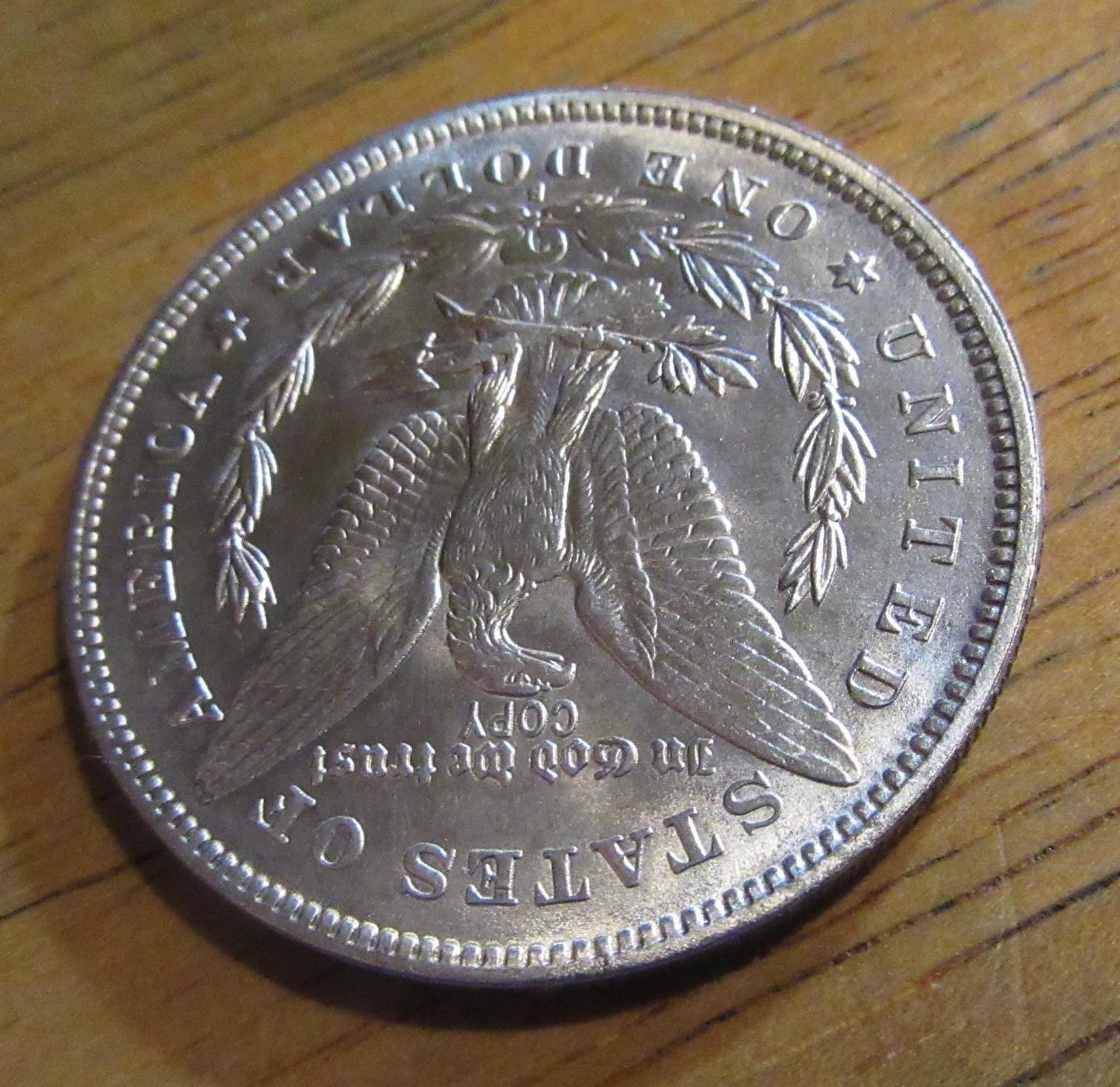 1941 Hobo Nickel Coin – Homeless Skeleton, US Morgan Dollar Style