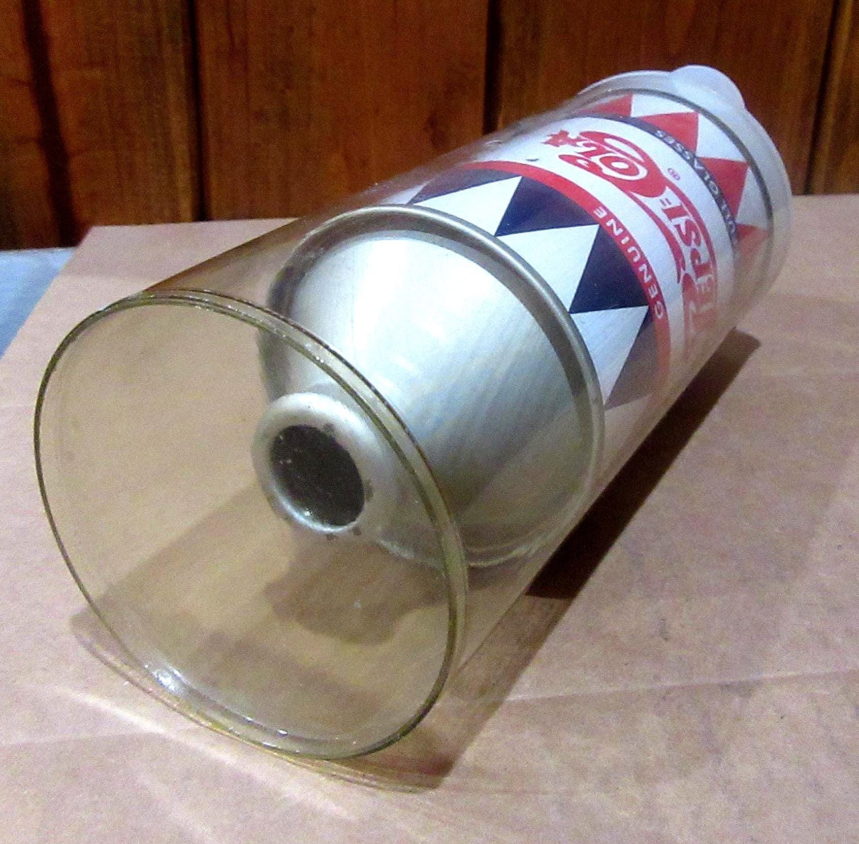 1950年代　ペプシ　ビンテージ缶。 1950年代のペプシコーラ缶レプリカ、コーントップソーダ、紙ラベル