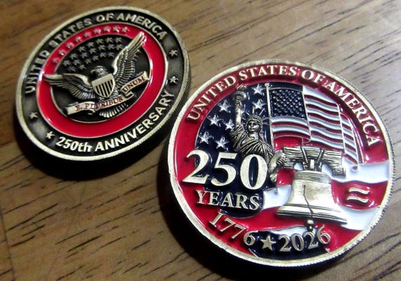 1776-2026 - 250th Anniversary United States of America