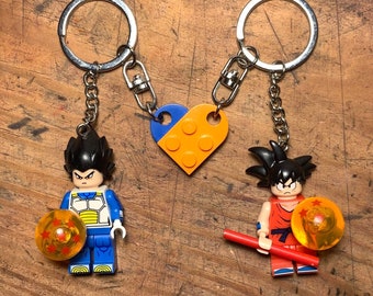 Dragon Ba porte-clés anime figurine Vege Kid So Go anime assorti ensemble anime fait main amitié duo couple charme cadeau