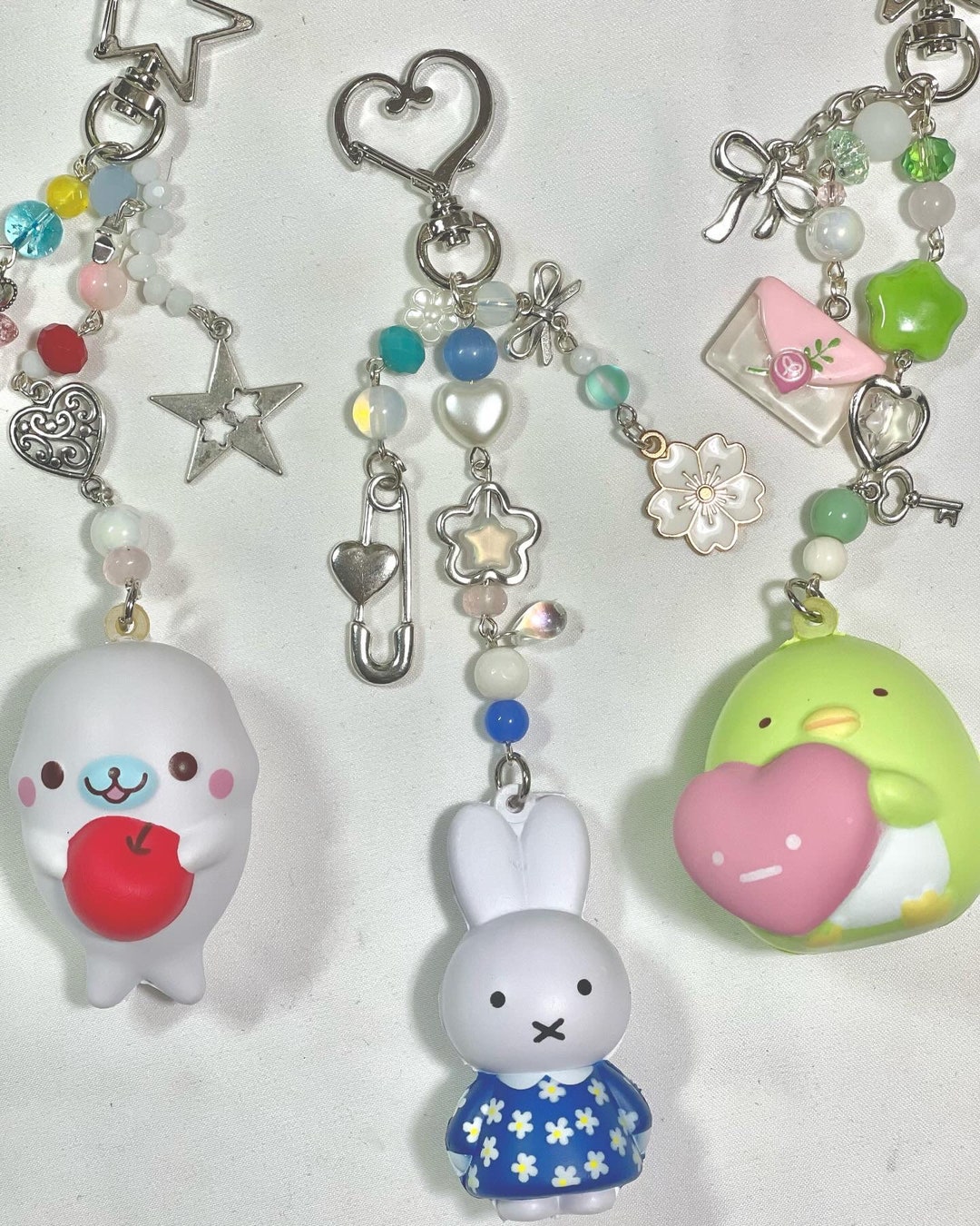 Squishy Keychains summiko Gurashi, Miffy Etsy