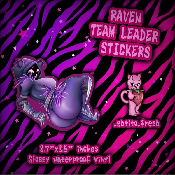 Raven Team Leader 18+ sticker