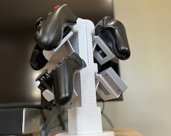 3D Printed Universal Controller & Headphone Stand: Gaming Organizer