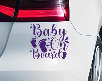 KLEINE LADY AN BOARD Selbstklebend AUFKLEBER ABZIEHBILD Autofenster 154614206243