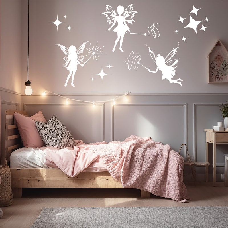 Fairy Wall Decal - Etsy