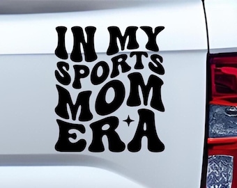 Sports Mom Vinyl Car Auto Window Decal: Basketball Player Bumper Sticker-Gift For Sports Mom