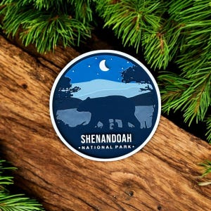 Shenandoah National Park 4pc Coaster Set, a Unique Virginia Gift for National Park Lovers | Family Vacation | Outdoor Lover Gift