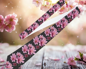 Sakura, Japanese Cherry Blossoms, Necktie, v1