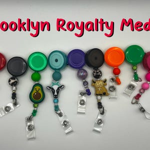 Nurse Badge Reel Accessory Set | Retractable ID Holder for Nurses, CNAs & Healthcare Workers