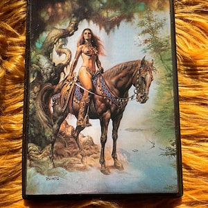 Vintage Boris Vallejo Resin Wall hanging