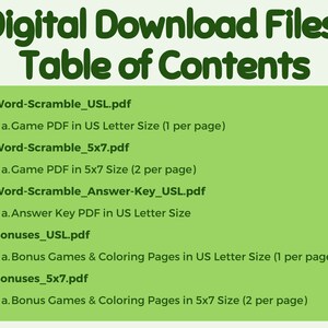 St Patrick's Day Word Scramble Party Game Guessing Activity Printable ...