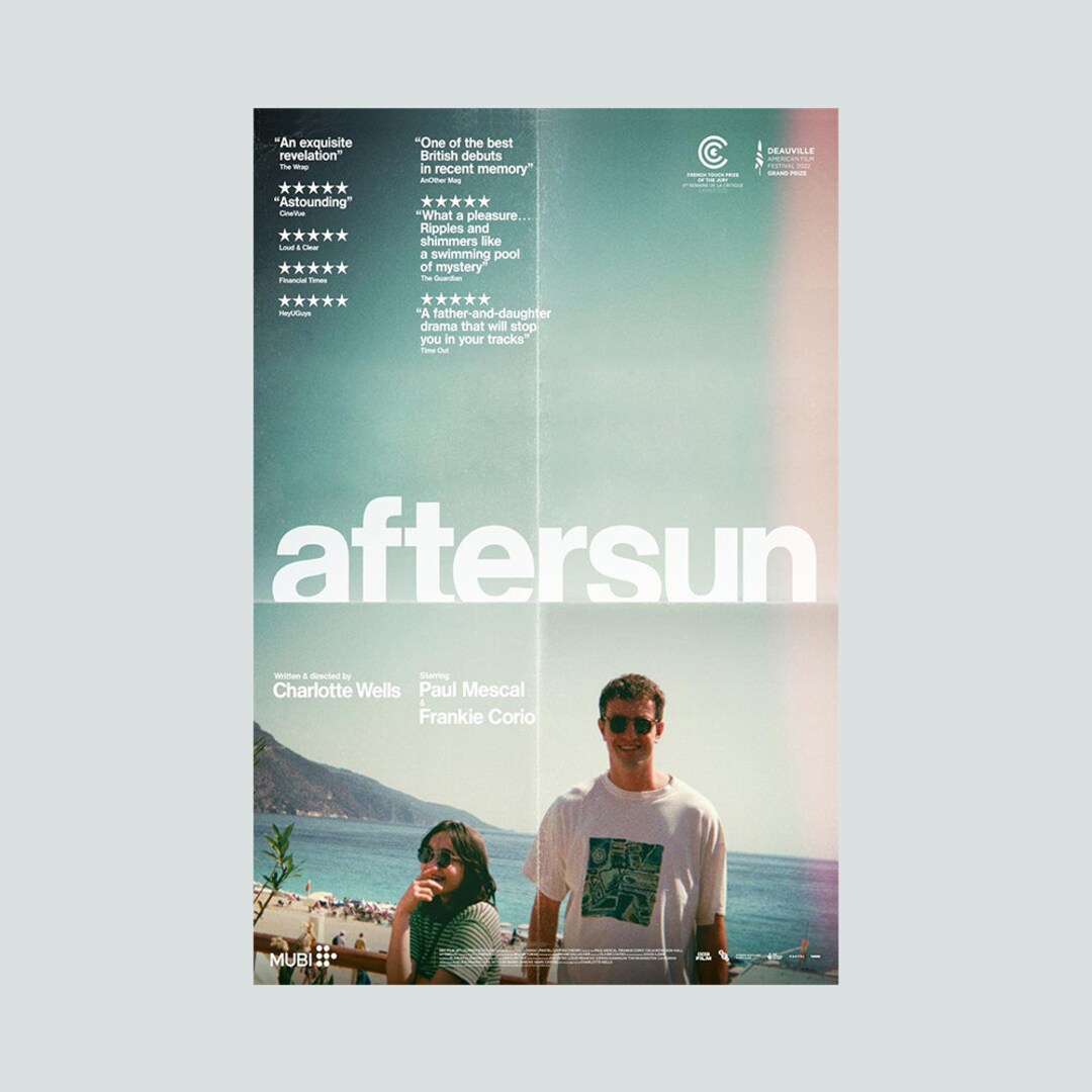 Aftersun Movie Poster 2023 Art Poster Canvas Film Poster Wall Etsy